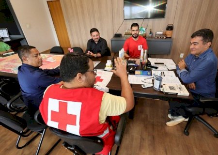 CRUZ VERMELHA APRESENTA PROPOSTAS DE COOPERAÇÃO HUMANITÁRIA AO MUNICÍPIO DE DOURADOS