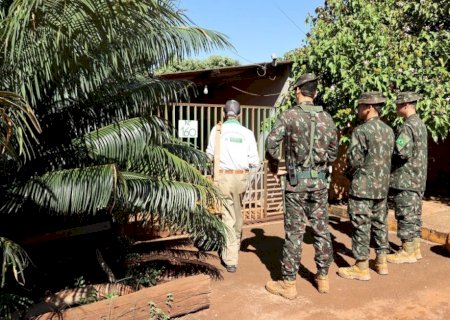 PREFEITURA VISTORIA 1.571 MORADIAS EM BAIRROS DE DOURADOS NUM ESPAÇO DE 10 HORAS