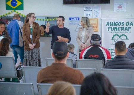COM OLHAR PARA QUEM MAIS PRECISA, LIA DESTINA R$100 MIL À FUNCRAF EM CAMPO GRANDE