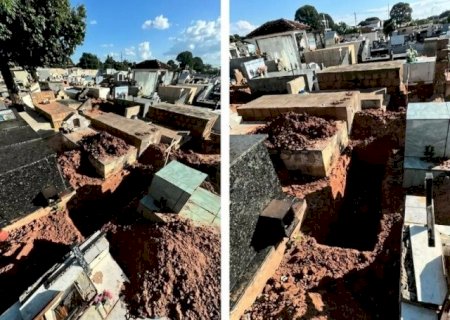 FAMÍLIAS ENFRENTAM O HORROR DE TÚMULOS VAZIOS E OSSADAS SEM NOME EM NAVIRAÍ
