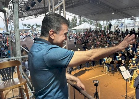 PREFEITO DESTACA ORGULHO DE DOURADOS DURANTE CAMPEONATO ESTADUAL DE BANDAS E FANFARRAS