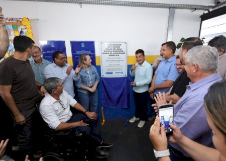 PREFEITURA INAUGURA SALAS DE AULA E ZERA DÉFICIT DE VAGAS NA REGIÃO DO GUAICURUS