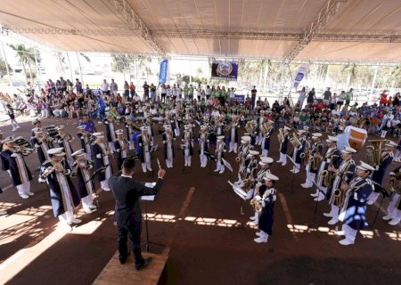 DOURADOS RECEBE 32 CIDADES PARA O CAMPEONATO SUL-MATO-GROSSENSE DE BANDAS E FANFARRAS NESTE SÁBADO
