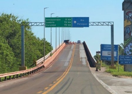 PONTE SOBRE O RIO PARAGUAI EM CORUMBÁ FICARÁ INTERDITADA NESTA QUARTA-FEIRA